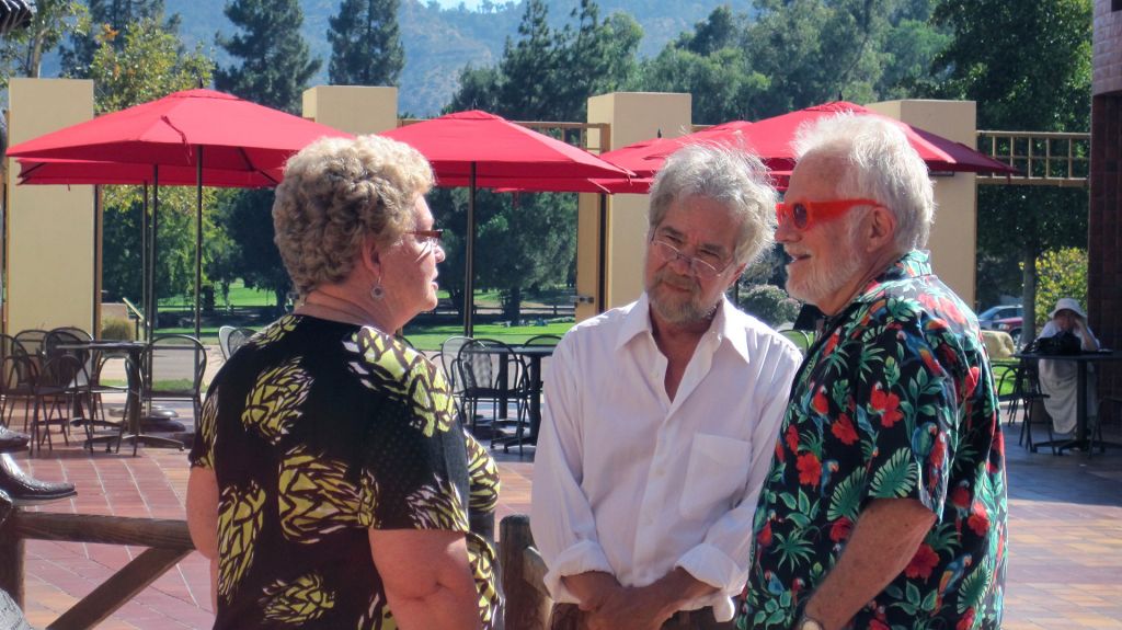 Clela Rorex, Richard Adams, and Tony Sullivan re-united decades after Clela issues the couple's groundbreaking marriage license.