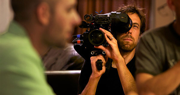 Filmmaker Dan Krauss films the Winfield family during hearing