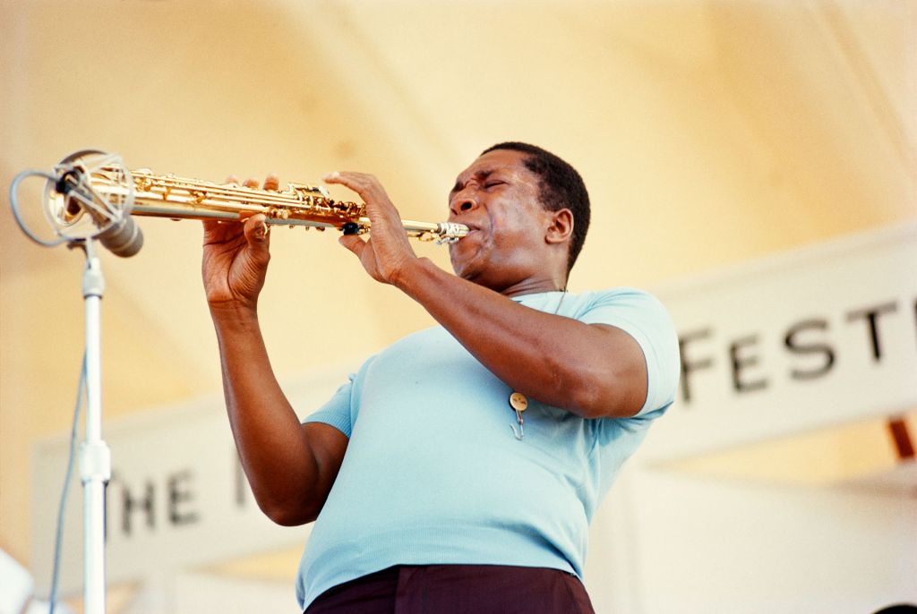 John Coltrane in concert at Newport Jazz Festival 1966