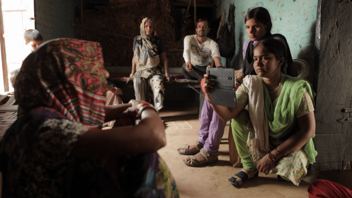 Meera and Suneeta reporting on an illegal mining mafia in the heartlands of Uttar Pradesh.