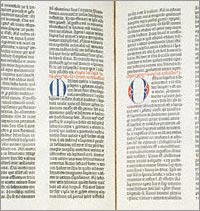 Gutenberg bible page