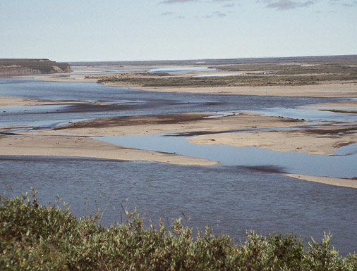 Colville river from Kikak-Tegoseak