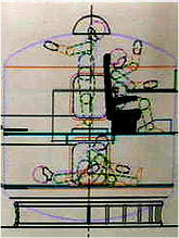 schematic of interior of capsule