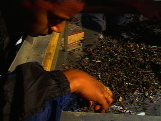 investigator searching site