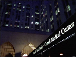 NY Hospital entrance