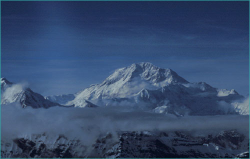 Denali's peak