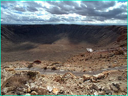 Meteor crater