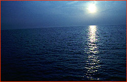 Photo of an endless expanse of ocean