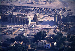 Ramesseum from air