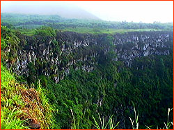 Magma chamber, from the rim