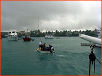 Coming into Puerto Ayoro