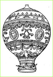 Mongolfier balloon