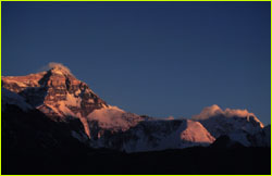 Sunset on Everest