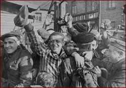 Auschwitz prisoners liberated