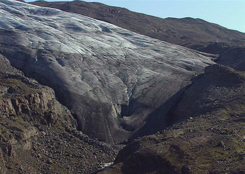 Ice glacier