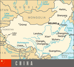 Map of China