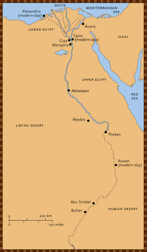 Map of Egypt