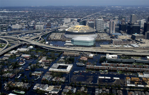 Flooded New Orleans