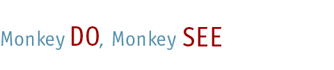 Monkey Do, Monkey See