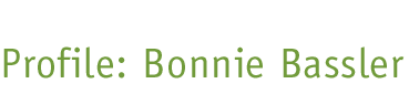 Profile: Bonnie Bassler
