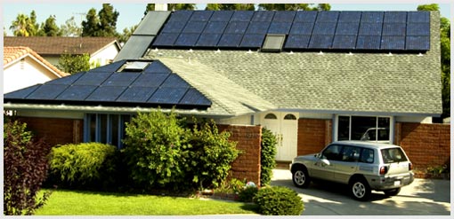 This solar house main image