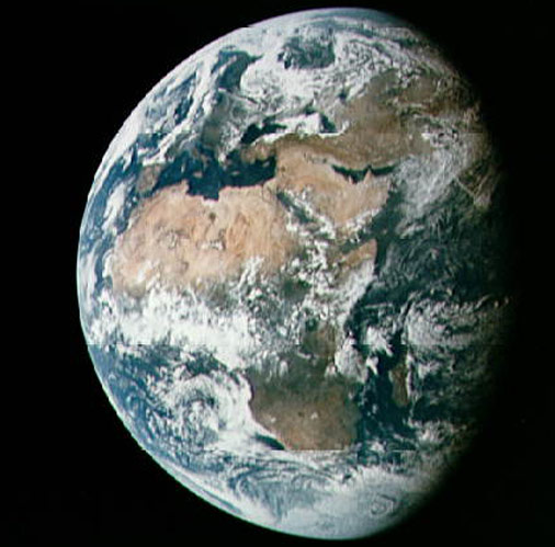 Earth from Apollo 11