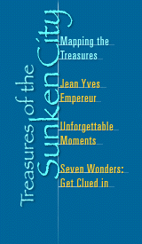 Treasures menu (see bottom of page for text links)