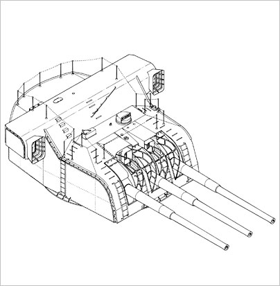 Secondary guns