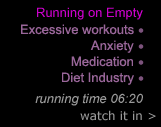 Chapter 6: Running on Empty