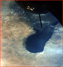 Lake Chad, from Gemini 9