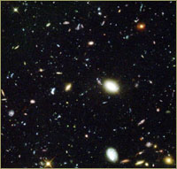 Hubble deep field