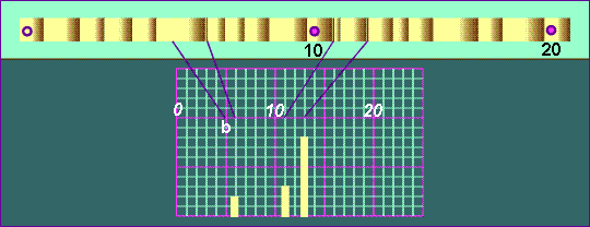 Tree-ring skeleton plot