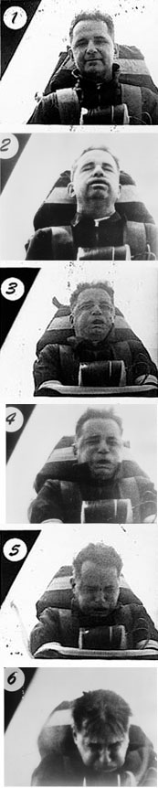 John Stapp on test ride