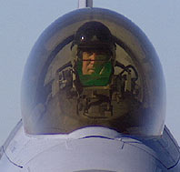 Pilot closeup