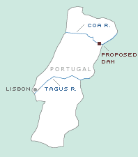 Portugal map